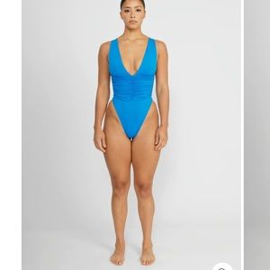 Riot swim Echo One-Piece Medium Coverage Ocean Water
